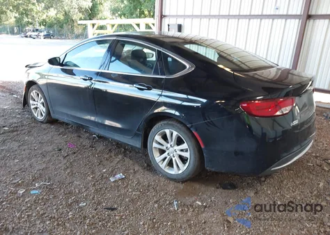 2015 Chrysler 200 Limited from USA, damaged, VIN 1C3CCCAB7FN636002